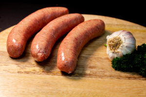 Lamb, Red Wine and Pepperberry Sausages